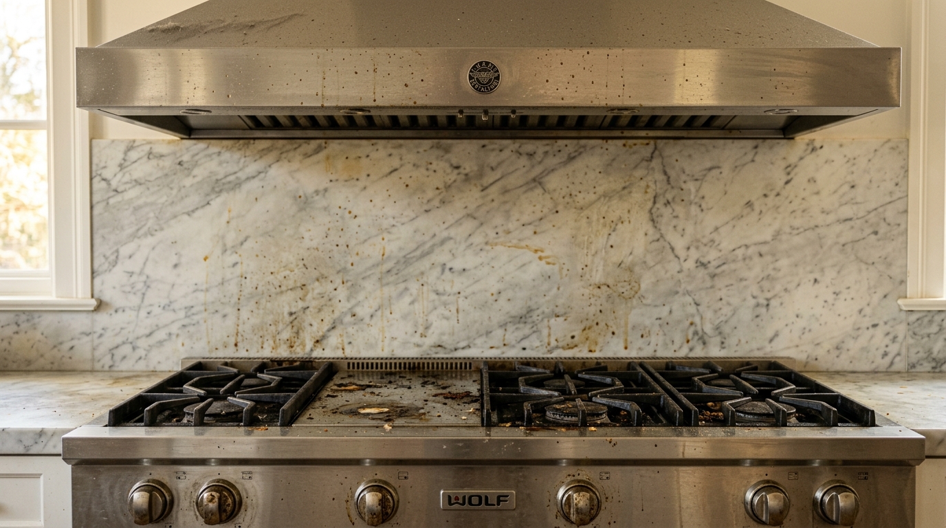 Stove Prep Before Heavy Degreasing in Smyrna, GA